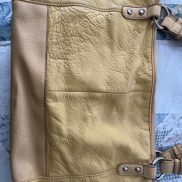 ☀️Vibrant yellow Y2K The Sak leather handbag - Picture 9 of 9